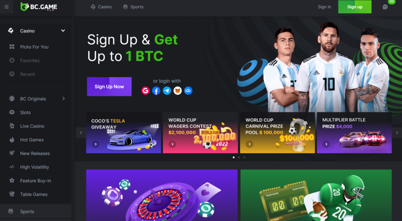 Discover Excitement at BC.Game Cryptocurrency Casino